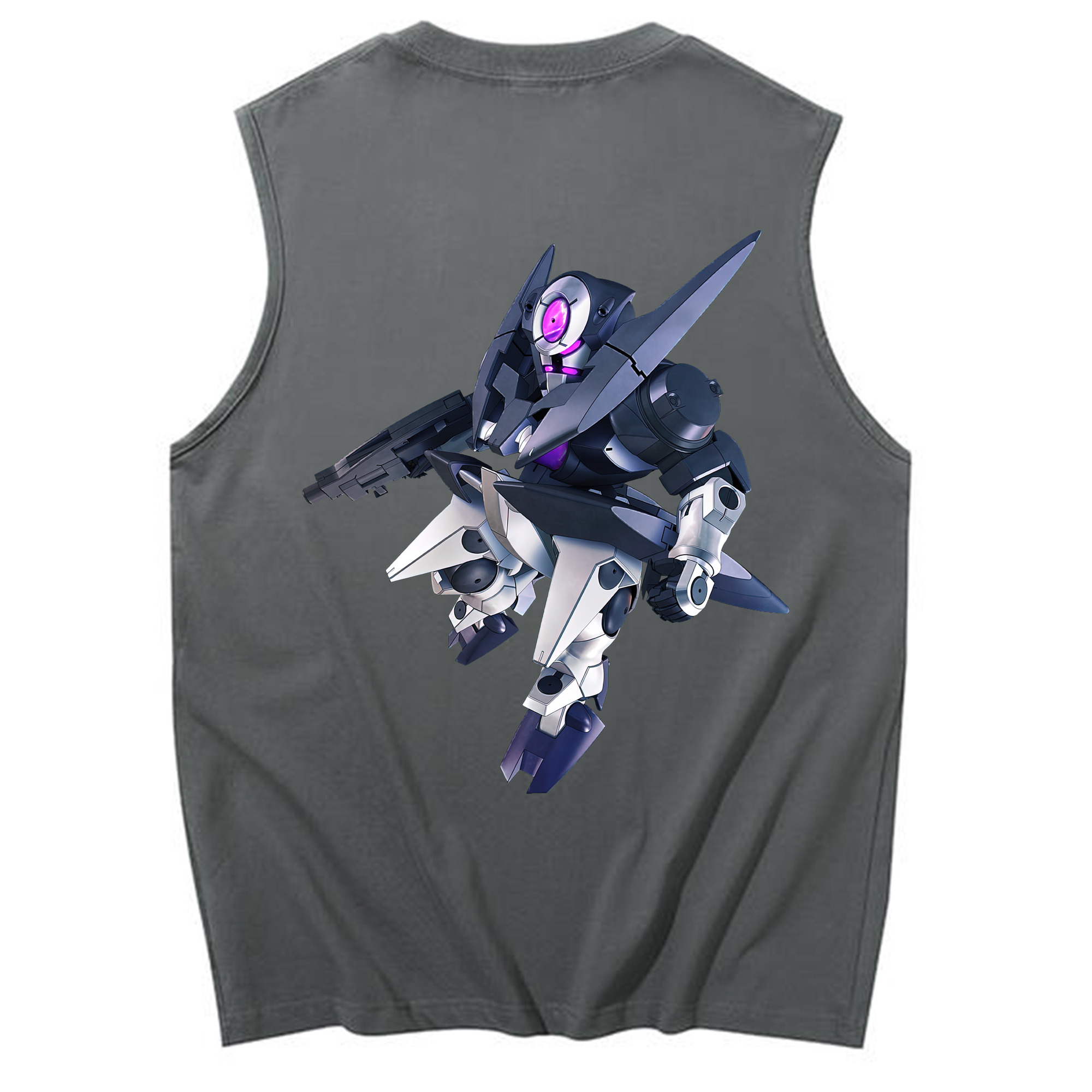 （画像用） 機動戦士ガンダム Mobile Suit Gundam コットン100％タンクトップ（背面プリント）